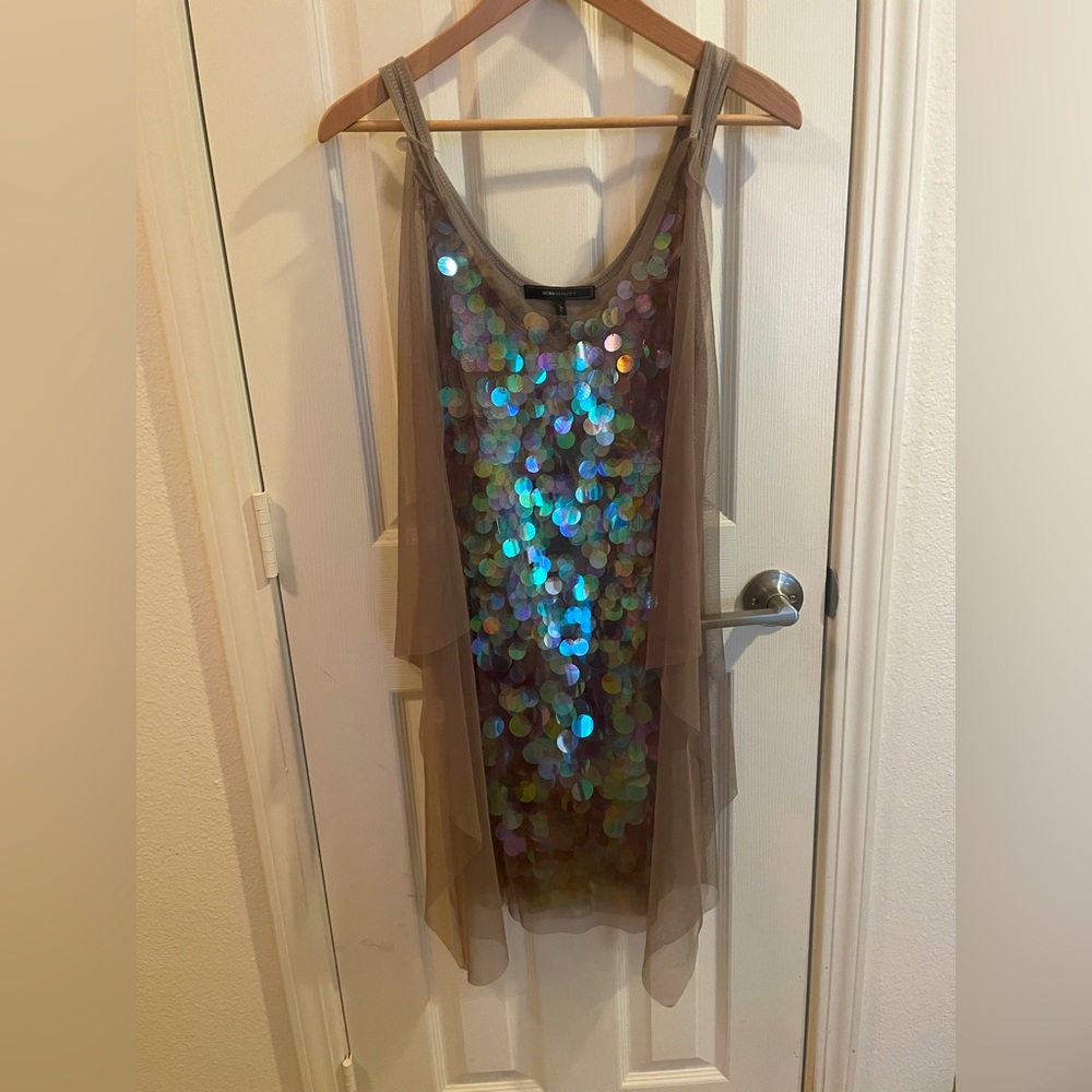 BCBG MaxAzria sequined dress. XXS